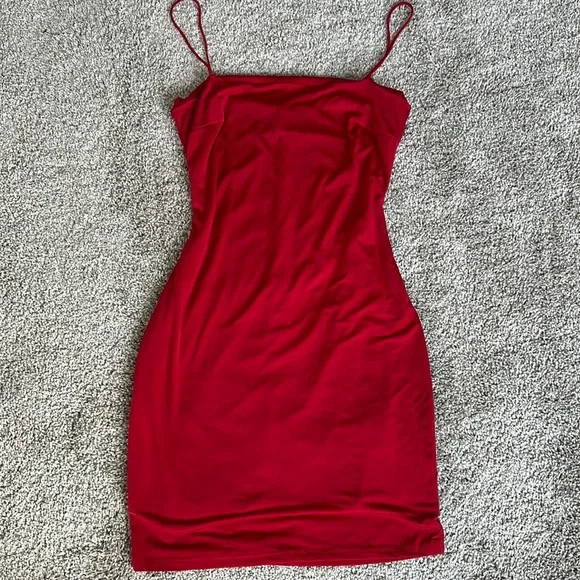 red bodycon dress windsor Such A Tease Cutout Bodycon Mini Dress